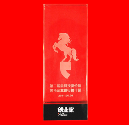 我司躋身“2011最具投資價值黑馬企業排行榜”十強！